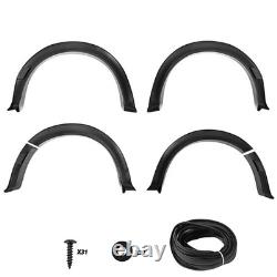 For 2023-2026 Ford Ranger T9 Black Wide Wheel Arches Fender Flares Body Kit 4Pcs