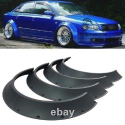 For Audi A4 B6 B7 B8 S-Line S4 Flexible Fender Flares Wide Wheel Arches Body Kit