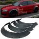 For Audi A4 S4 A5 S5 A6 4x Flexible Fender Flares Extra Wide Body Wheel Arches