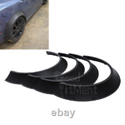 For Audi A4 S4 A5 S5 A6 4x Flexible Fender Flares Extra Wide Body Wheel Arches