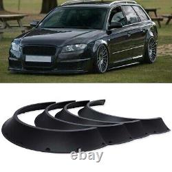For Audi RS A3 A4 A5 A6 4X Car Fender Flares Wheel Arches Extension Wide Arches