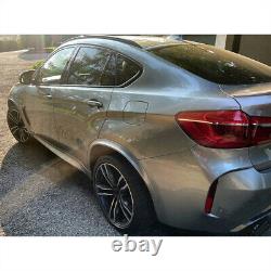 For BMW X6 F16 X6M F86 2015-2018 Wide Wheel Arches Side Fender Flares Cover Trim