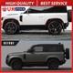 For Defender 110 L663 2020+ Gloss Black Wide Wheel Arches Fender Flare Trims Kit