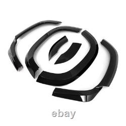 For Defender 110 L663 2020+ Gloss Black Wide Wheel Arches Fender Flare Trims Kit