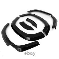For Defender 110 L663 2020+ Gloss Black Wide Wheel Arches Fender Flare Trims Kit