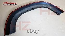 For Defender 90 L663 Gloss Black Wide Wheel Arches Fender Flare Trims Kit 2020+