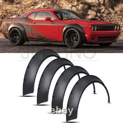 For Dodge Challenger Charger SRT Fender Flares Extra Wide Body Kit Wheel Arches