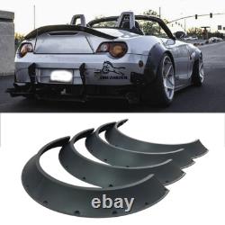For E85 Z4 Universal Fender Flares Wheel Arches Flare Extension Wide Body Kits