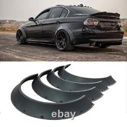 For E90 E92 F30 F31 4X Car 3 Fender Flares Extra Wide Wheel Arches Protector