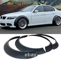 For E90 E92 F30 F31 4X Car 3 Fender Flares Extra Wide Wheel Arches Protector
