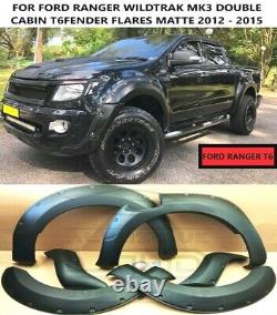 For FORD RANGER 2012 T6 WILDTRACK WIDE BODY FENDER FLARES ARCHES MOULDS 9 INCH