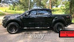 For FORD RANGER 2012 T6 WILDTRACK WIDE BODY FENDER FLARES ARCHES MOULDS 9 INCH