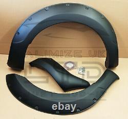 For FORD RANGER 2012 T6 WILDTRACK WIDE BODY FENDER FLARES ARCHES MOULDS 9 INCH