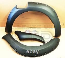 For FORD RANGER 2012 T6 WILDTRACK WIDE BODY FENDER FLARES ARCHES MOULDS 9 INCH