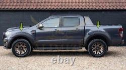 For FORD RANGER 2016 2018 T7 WILDTRACK WIDE BODY FENDER FLARES ARCHES MOULDS