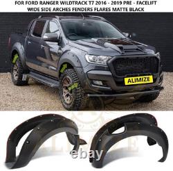For FORD RANGER 2016 T7 WILDTRACK WIDE BODY FENDER FLARES ARCHES MOULDS 9 INCH