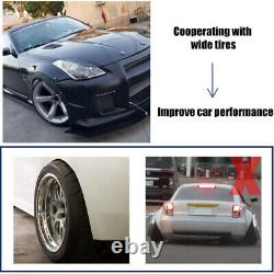 For Ford Fiesta Fender Flares Extra Wide Arch Wheel+Front Lip Spoiler+Strut Rods