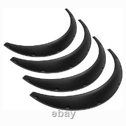 For Ford Fiesta Fender Flares Extra Wide Arch Wheel+Front Lip Spoiler+Strut Rods