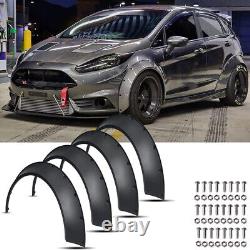 For Ford Fiesta ST RS MK6 MK7 840mm Fender Flares Extra Wide Body Wheel Arches