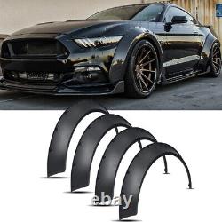 For Ford Mustang GT GTS Fender Flares Extra Wide Body Kit Wheel Arches 4.5 4Pcs