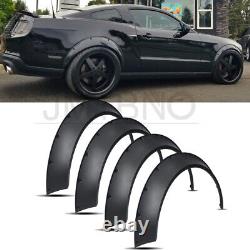 For Ford Mustang Shelby Fender Flares Wheel Arch Extra Wide Body Kit Flexible