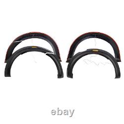 For Ford Ranger 2015-2018 T7 Wide Body Wheel Arches Fender Flares Kit with LED