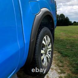 For Ford Ranger 2016-19 Wide Body Wheel Arches Matte Black Fender Flares Kit T7