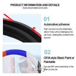 For Ford Ranger 2016-19 Wide Body Wheel Arches Matte Black Fender Flares Kit T7
