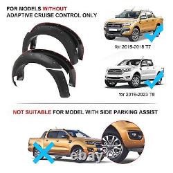 For Ford Ranger 2016-2022 Raptor Fender Flares Wheel Arch Extension Body Kit