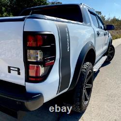 For Ford Ranger 2019-2021 T8 Wide Body Wheel Arches Fender Flares Kit Double Cab