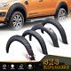 For Ford Ranger 2019-2022 Pdc Wide Wheel Arch Extensions Fender Flares Kit Trim