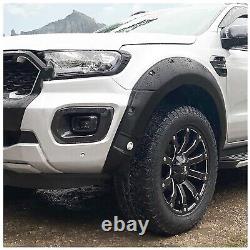 For Ford Ranger 2019-2022 Wide Wheel Arches Extensions Fender Flares Kit Trim