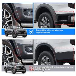 For Ford Ranger 2023-2024 Platinum Tremor Wide Wheel Arches Kit T9 Matte Black