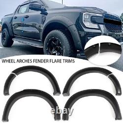 For Ford Ranger 2023+ Riveted Style T9 Wide Body Wheel Arches Fender Flares Kit