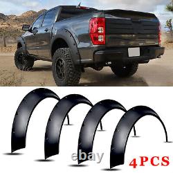 For Ford Ranger 4Pcs Car Fender Flares 4.5 Extra Wide Wheel Arches Body Kits