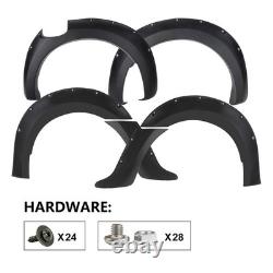 For Ford Ranger T6 2012-2014 Wide Wheel Arches Hood Scoop Bonnet Guard Body Kit