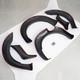 For Ford Ranger T6 2012-2015 Wide Wheel Arches Fender Flares Black Body Kit 4pc