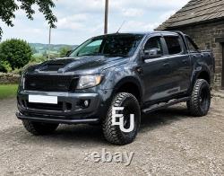 For Ford Ranger T6 Px Wide Body Matte Front Rear Wheel Arch Fender Flare 2011-15