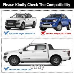 For Ford Ranger T7 2015-2018 Black Wide Wheel Arches Body Kit Mudguard Protector