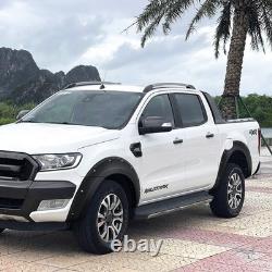 For Ford Ranger T7 2015-2018 Black Wide Wheel Arches Body Kit Mudguard Protector