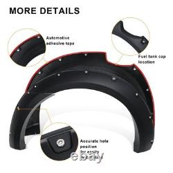 For Ford Ranger T7 2015-2018 Black Wide Wheel Arches Body Kit Mudguard Protector