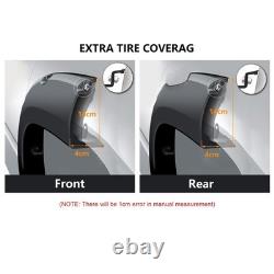 For Ford Ranger T7 2015-2018 Black Wide Wheel Arches Body Kit Mudguard Protector