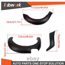 For Ford Ranger T7 T8 16-21 6 Pcs Wide Wheel Arches Extensions Body Kit Styling