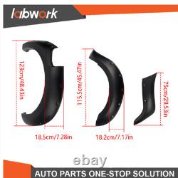 For Ford Ranger T7 T8 16-21 6 Pcs Wide Wheel Arches Extensions Body Kit Styling
