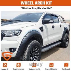 For Ford Ranger T7 T8 2015-2022 Wildtrak Wheel Arch Fender Flares Wide Body Kit