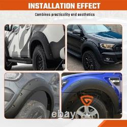 For Ford Ranger T7 T8 2015-2022 Wildtrak Wheel Arch Fender Flares Wide Body Kit