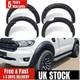 For Ford Ranger T7 T8 2016-2022 Wildtrak Wheel Arch Fender Flares Wide Body Kit