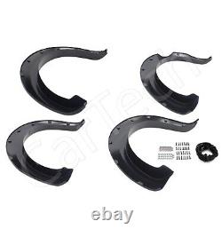 For Ford Ranger T7 Wide Body Wheel Arches Fender Flares Set Double Cap 2015-2019