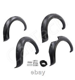 For Ford Ranger T7 Wide Body Wheel Arches Fender Flares Set Double Cap 2015-2019