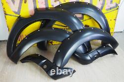 For Ford Ranger T8 Wheel Arch Extentions Insuction Wide with Rivet Park Assist